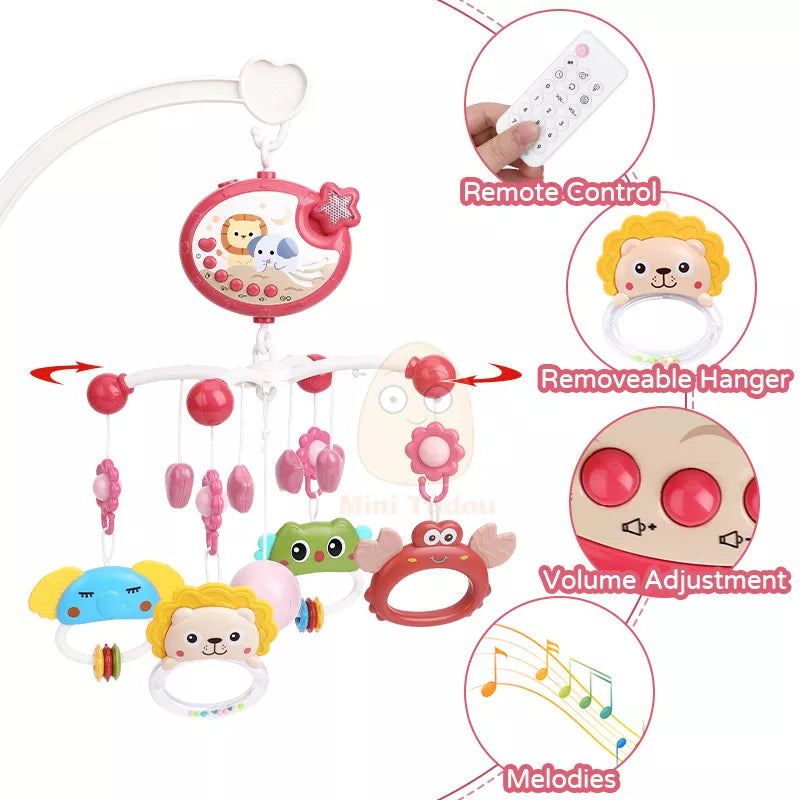 Baby Crib Mobile Rattle Toy