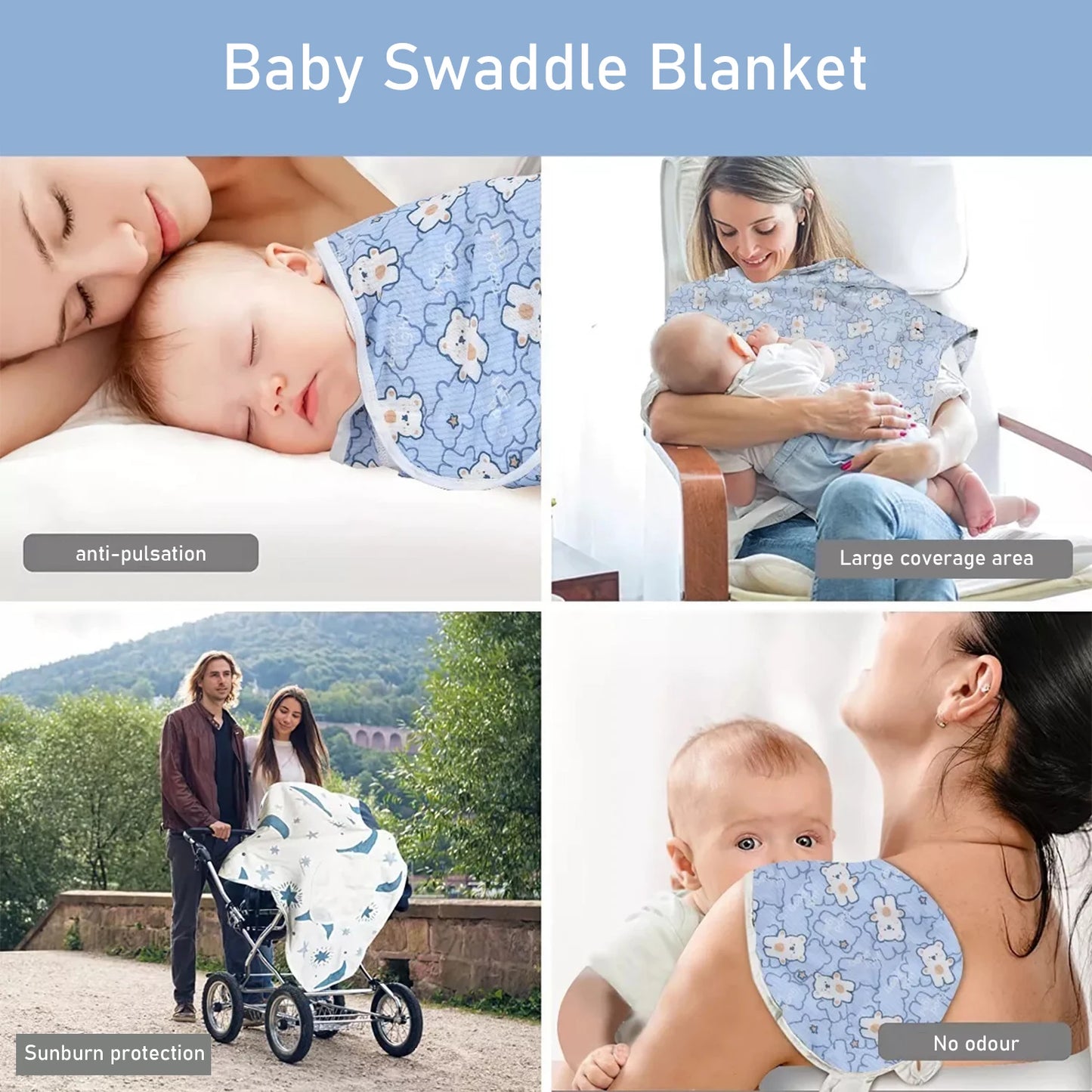 Baby Swaddle Blanket Sleeping Bag